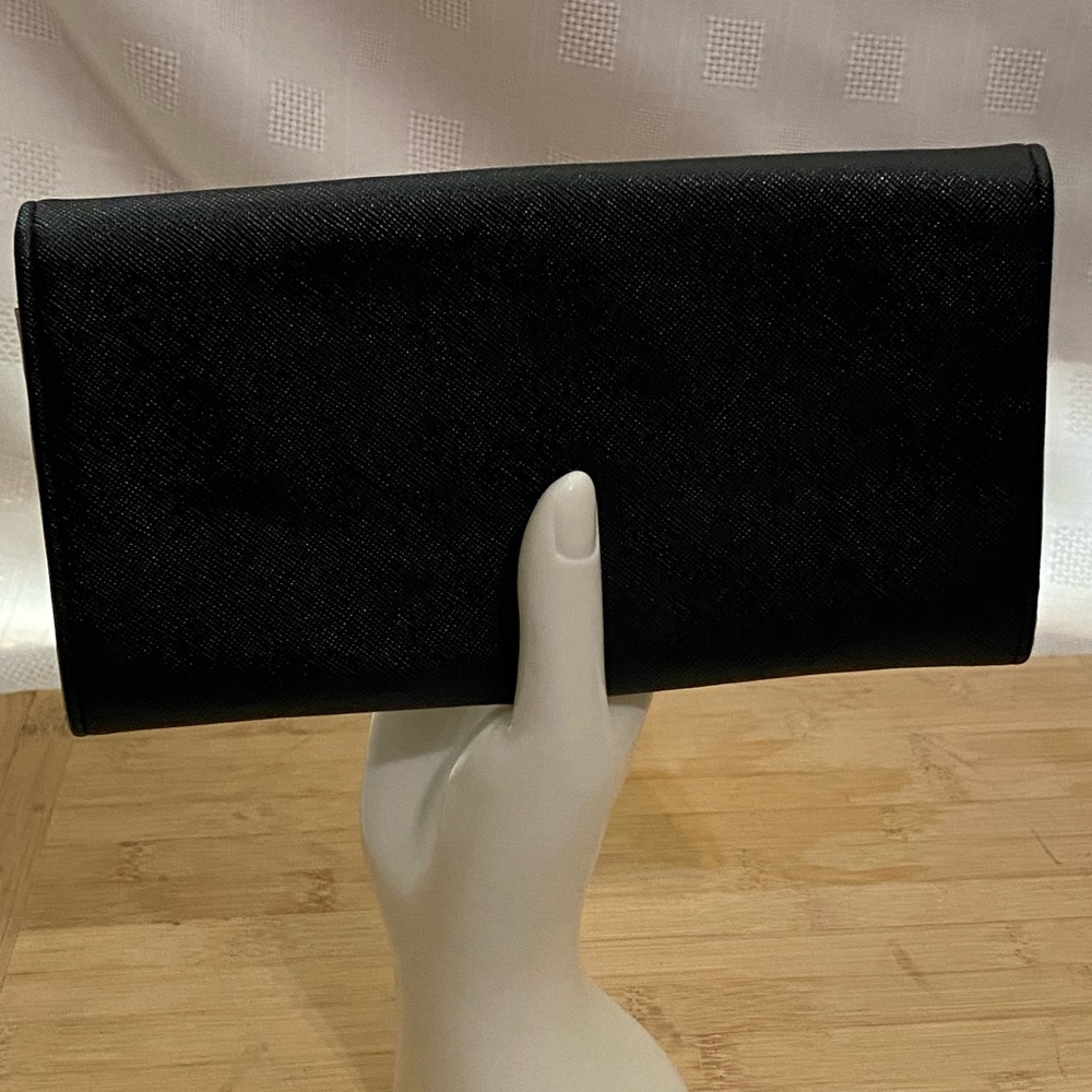 MICHAEL KORS Large Flap Wallet Multifunction Black - Picture 3 of 7